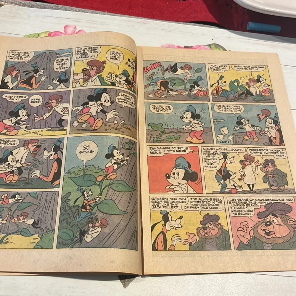 Walt Disney Mickey Mouse and Goofy NO. 138 September 1972 Vintage